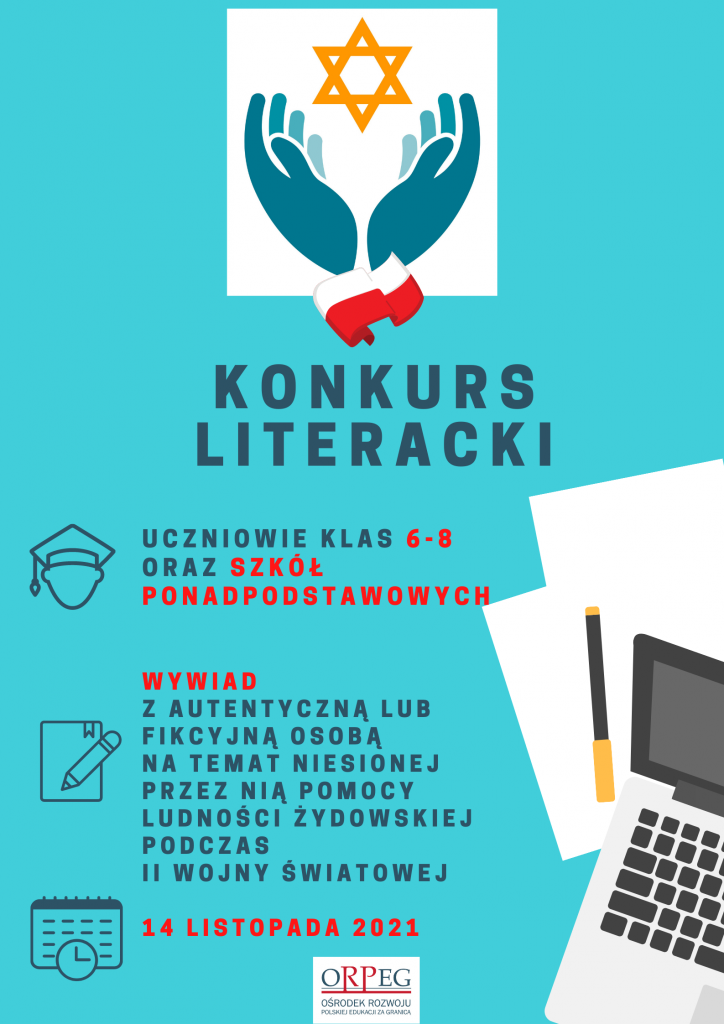 Konkurs literacki ORPEG „Dzień troski o dobre imię Ojczyzny”.