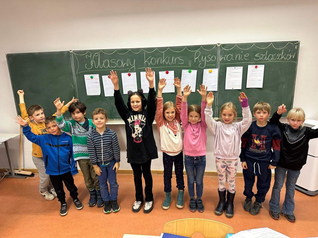 Klasowy Konkurs „Najpiękniejszy szlaczek”- 15 Listopada