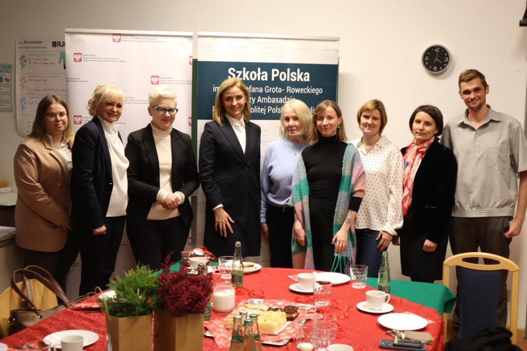 Wizyta Wiceministry Edukacji Narodowej Pani Joanny Muchy w naszej szkole