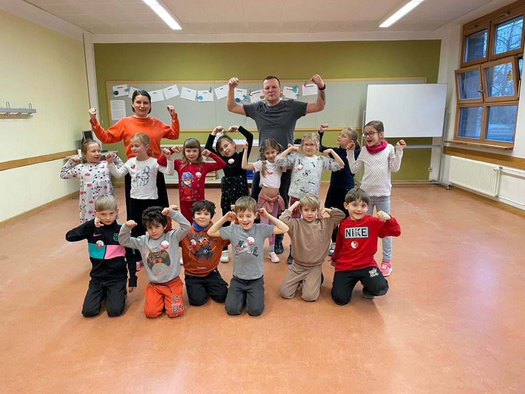 Warszataty tańca i choreografii w ramach projektu „Cudze chwalicie, swego nie znacie”.