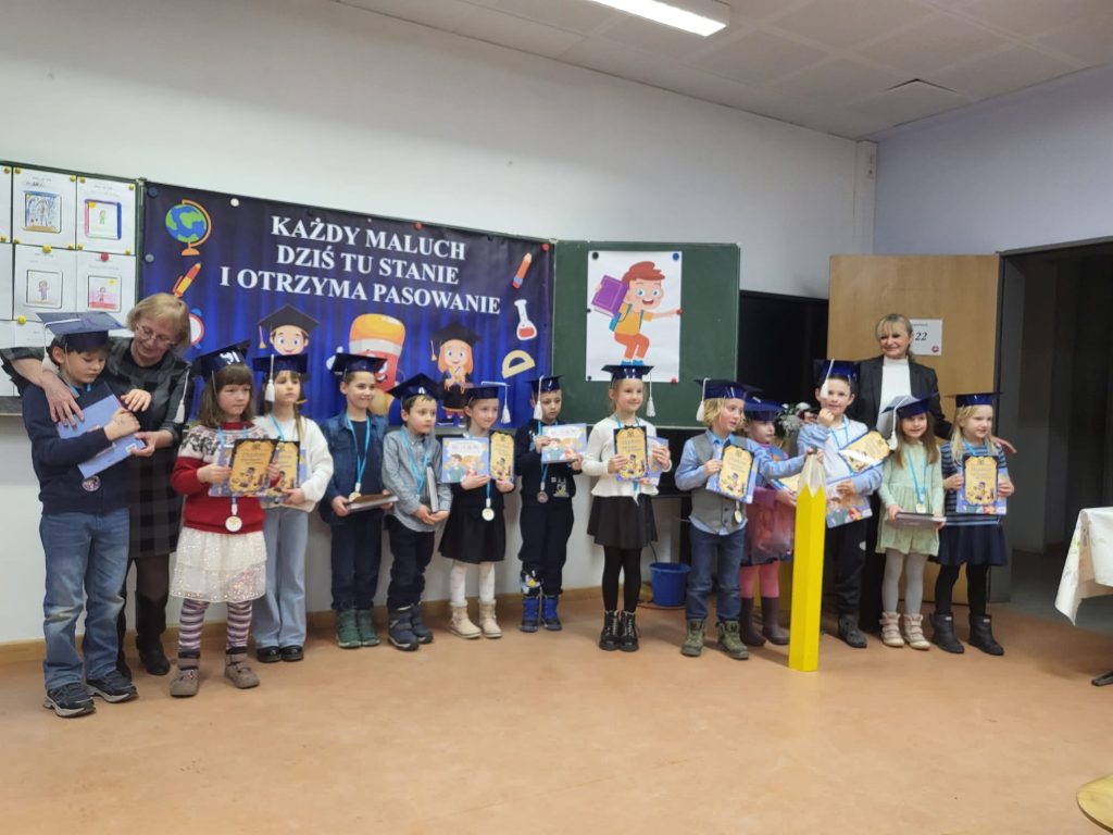 Pasowanie na ucznia klasy pierwszej